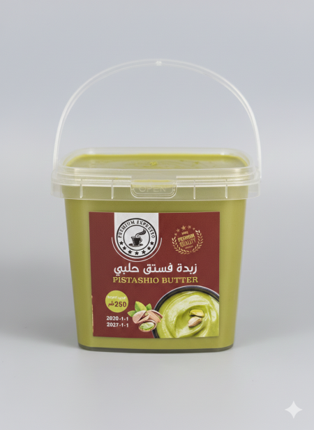 زبدة الفستق الحلبي