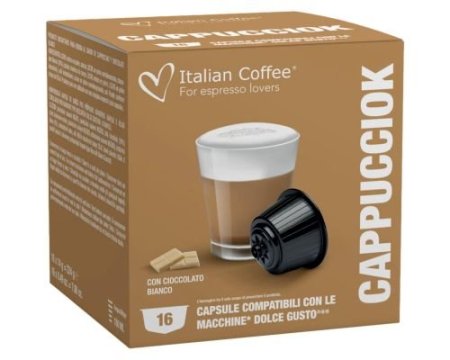 كبسولات ايطالين كوفي وايت موكا <br> <span class='text-color-warm'>نفذت الكمية</span>