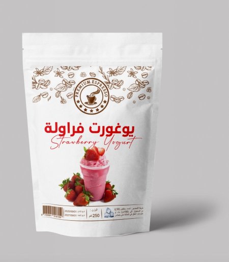 يوغورت فراولة