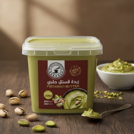 زبدة الفستق الحلبي